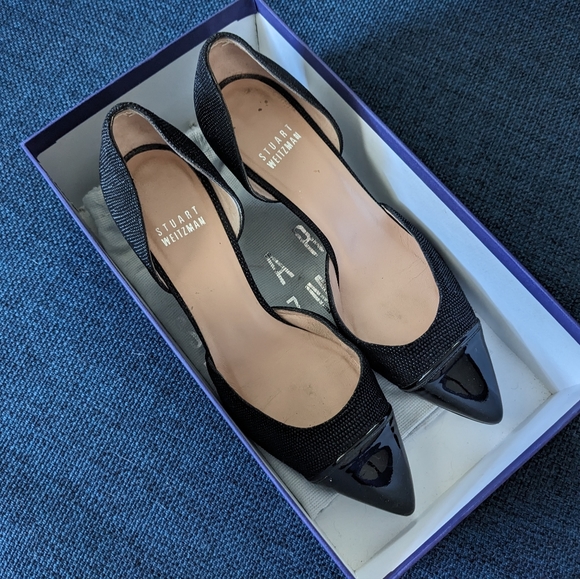 Stuart Weitzman Black Pumps - Picture 3 of 7